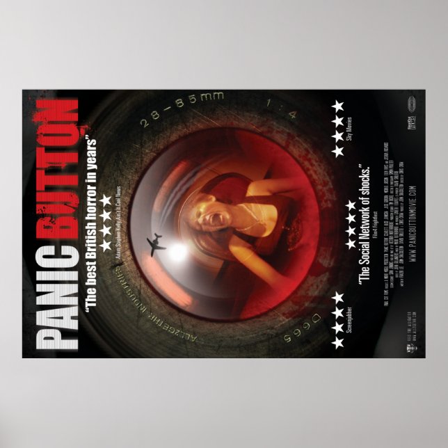 Poster de lentilles de cris Panic Button (Devant)