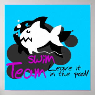 POSTER DE L'ÉQUIPE SWIM