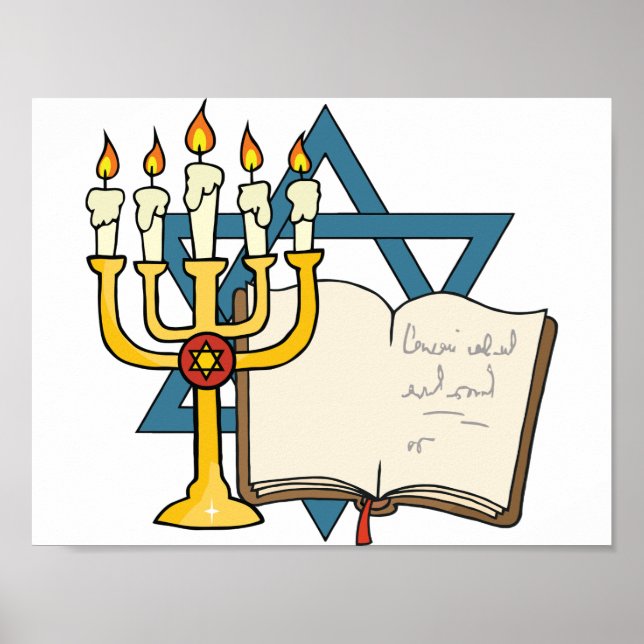 Poster de l'étoile de David (Devant)