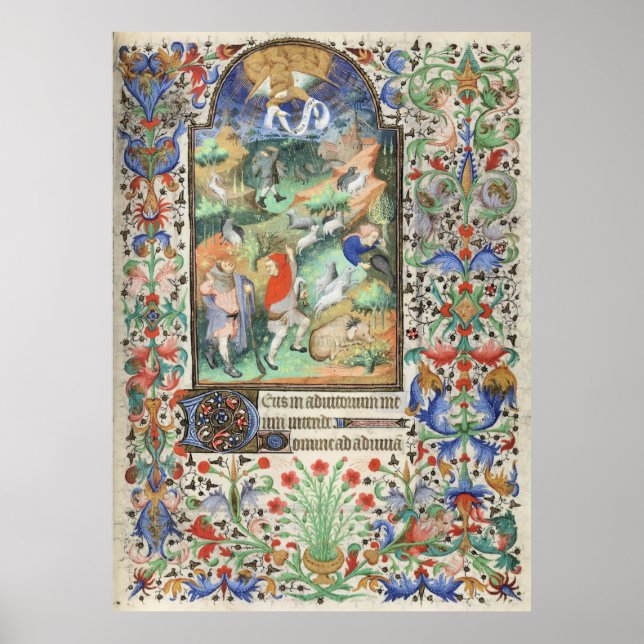 Poster De Levis Livre des heures, Illustration 02 (Devant)