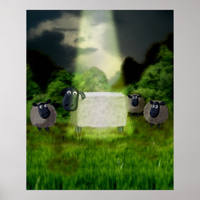 Poster de l'expérience Alien du mouton (Devant)