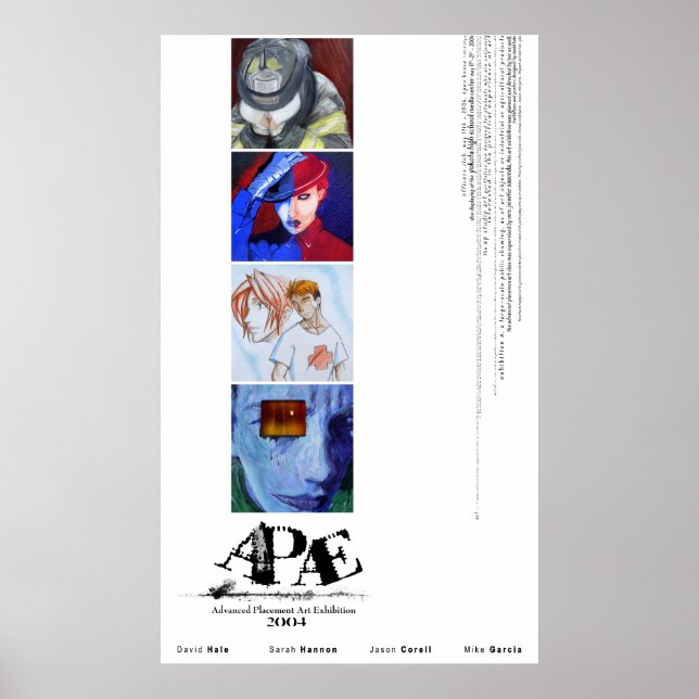 Poster de l'exposition Art AP (Devant)