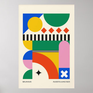 Poster de l'exposition Bauhaus