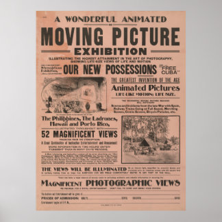Poster de l'exposition Moving Picture