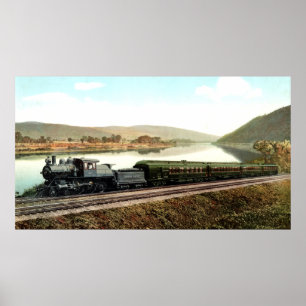 Poster de l'Express en diamant noir LVRR