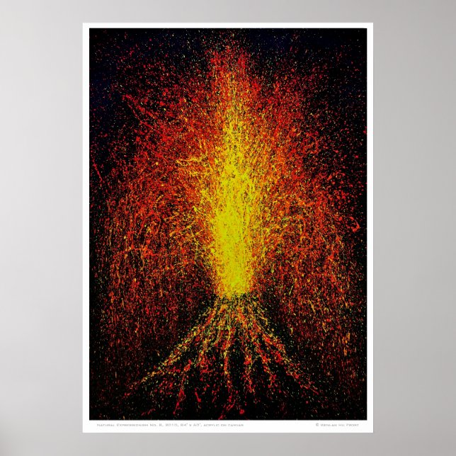 Poster de l'expressionnisme naturel (Devant)