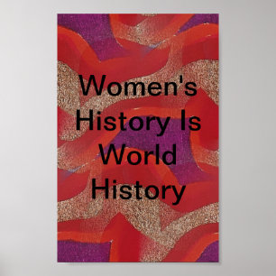 Poster de l'histoire des femmes