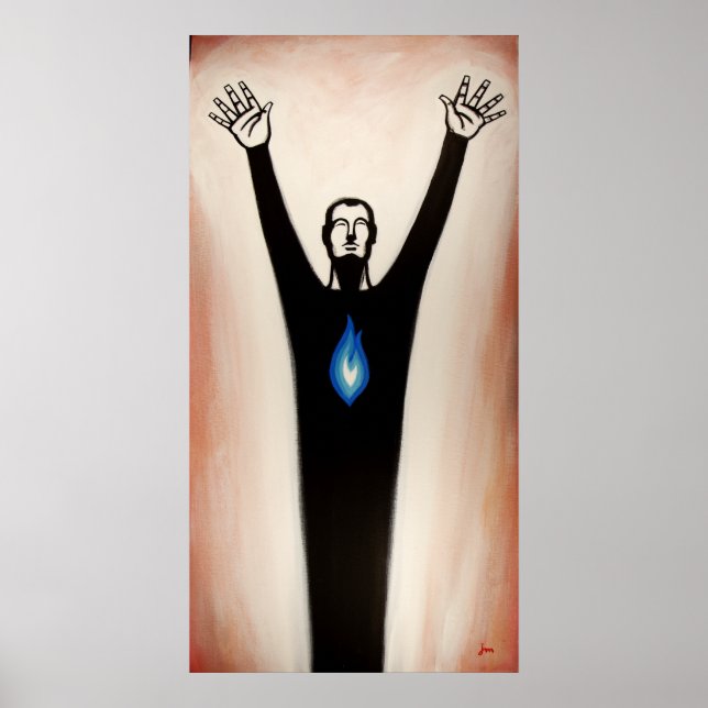 Poster de l'homme de culte (Devant)