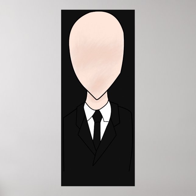 Poster de l'homme mince (Devant)