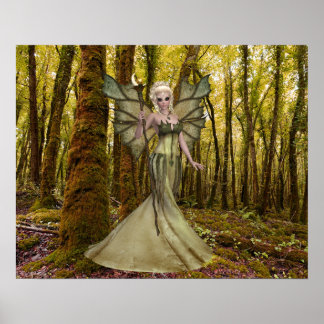 Poster de l'Imaginaire Art Princess Forest