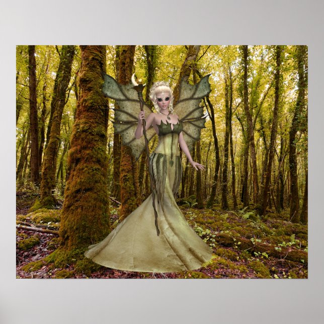 Poster de l'Imaginaire Art Princess Forest (Devant)