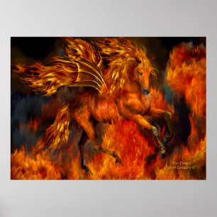 Poster de l'Imaginaire de la danseuse du feu