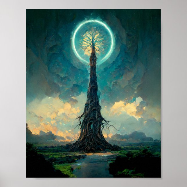 Poster de l'Imaginaire de l'arbre cosmique (Devant)