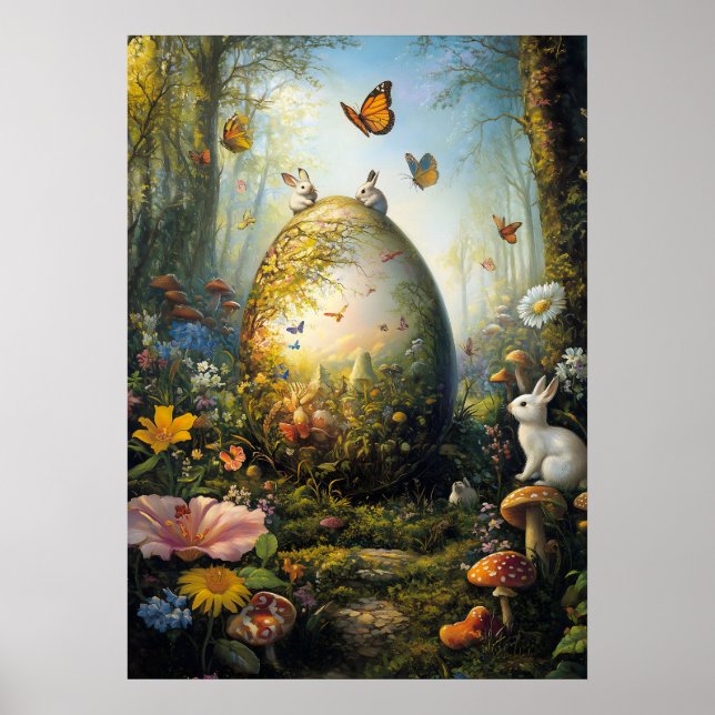 Poster de l'Imaginaire des oeufs de Pâques de la f (Devant)