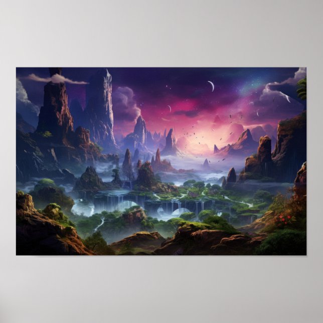 Poster de l'Imaginaire Mystic Twilight (Devant)