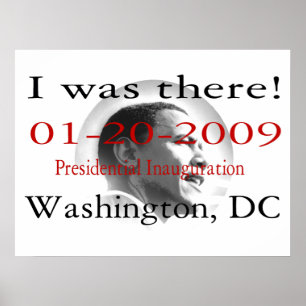 Poster de l'inauguration d'Obama 48"x36"