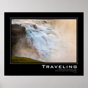 Poster de l'Inspiration de Voyage de Cascade Majes