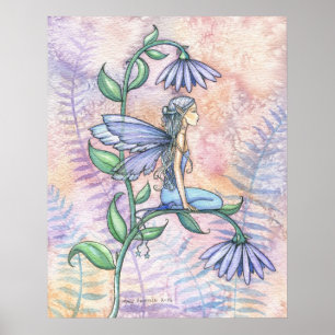 Poster de Little Blue Fairy par Molly Harrison