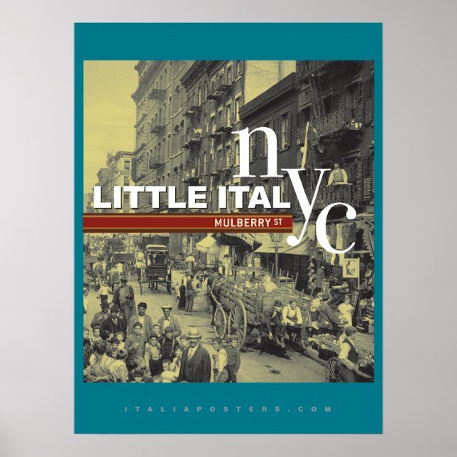 Poster de Little Italy New York City (Devant)