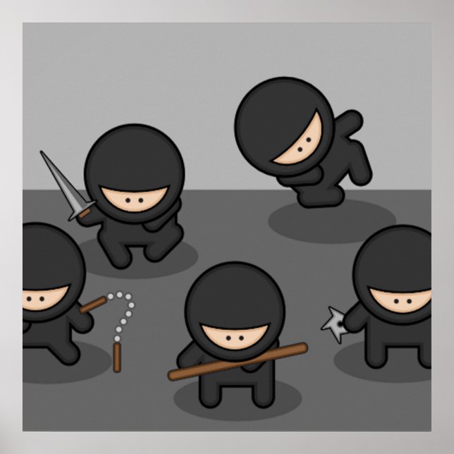 Poster de Little Ninjas (Devant)