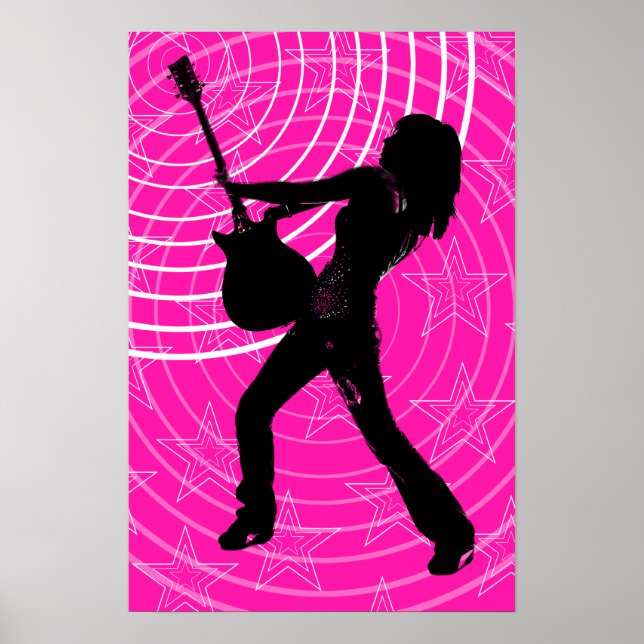 Poster de l'oasis rose (Devant)