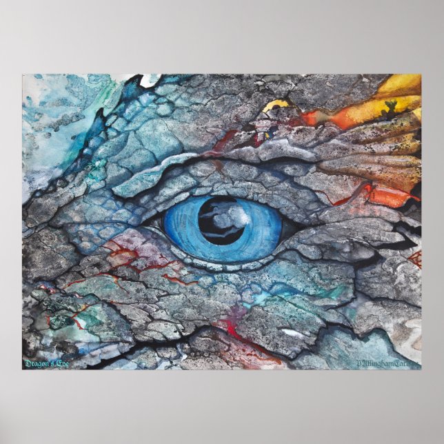 Poster de l'oeil de PMACarlson Dragon (Devant)