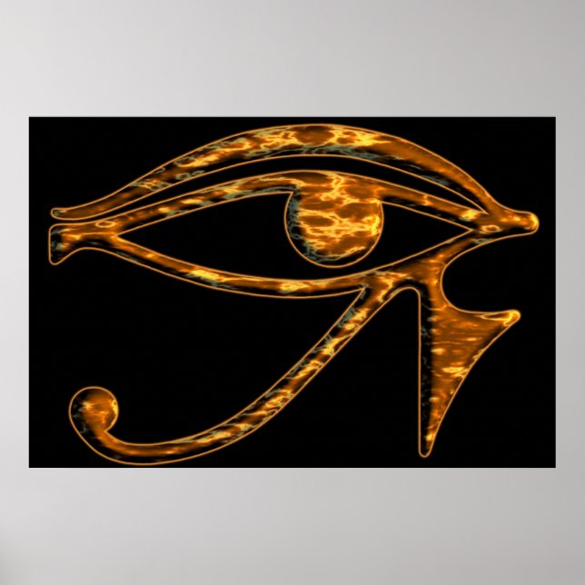 Poster De L'Oeil De Ra (Devant)