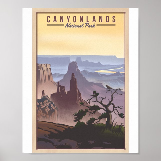 Poster de l'oeuvre d'art du Parc national des Cany (Devant)