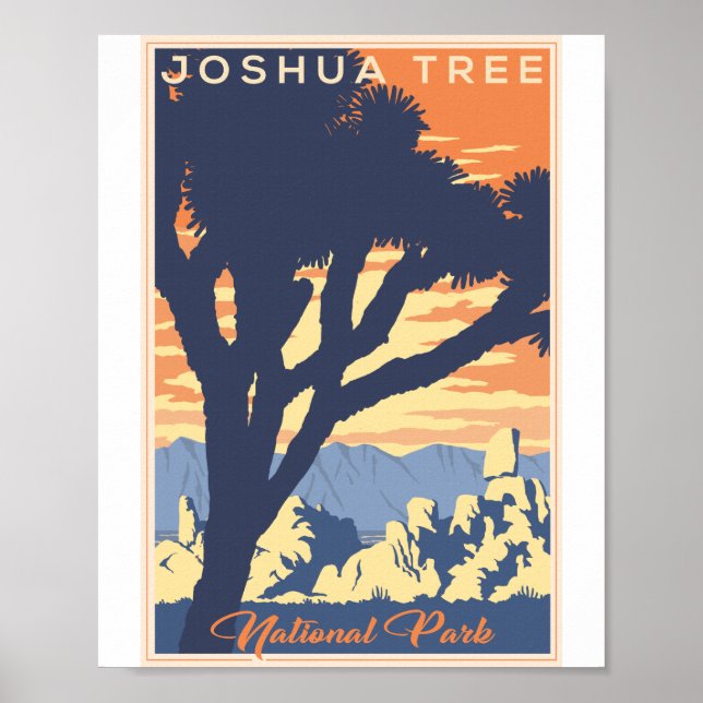 Poster de l'oeuvre d'art Joshua Tree National Park (Devant)