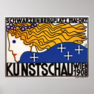 Poster de Loffler Secesseion : Kunstschau Wien