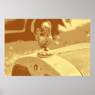 Poster de l'ornement vintage Hood