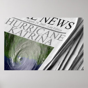 Poster de l'ouragan Katrina