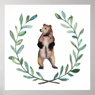 Poster de l'ours et de la couronne