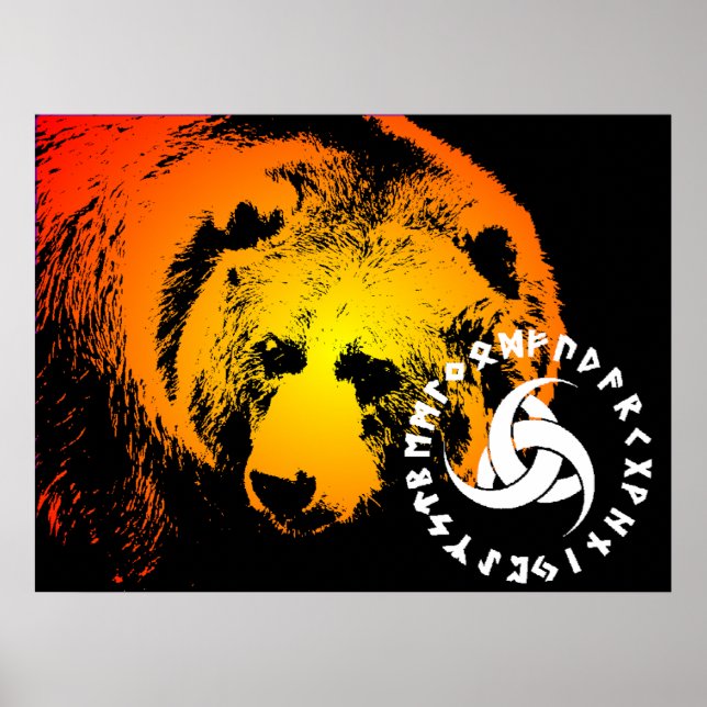 Poster de l'ours nordique (Devant)