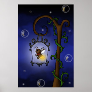 poster de luciole mignon