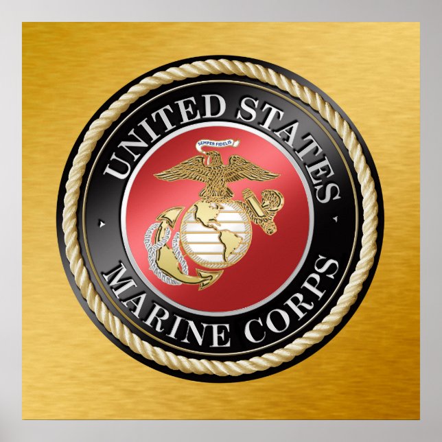 Poster de l'USMC (Devant)