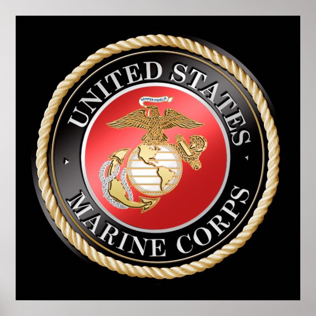 Poster de l'USMC (Devant)