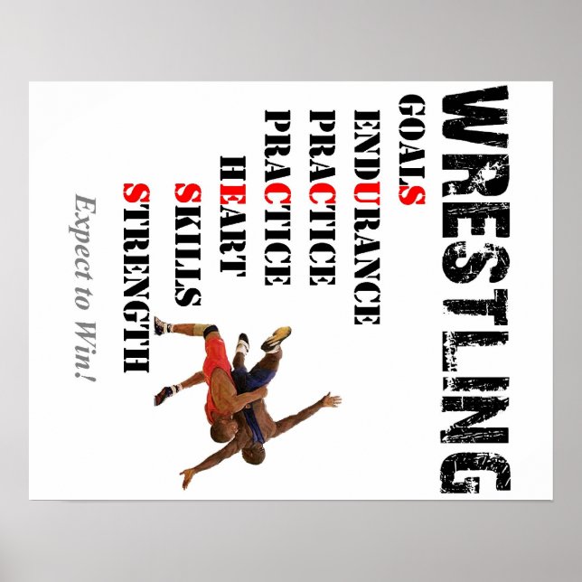 Poster de lutte (Devant)