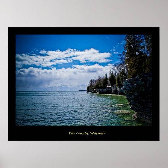 Poster de luxe Door County (Devant)