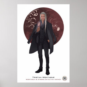 Poster de M&S Tristan Montague - Art par Mona Find
