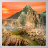 Poster de Machu Picchu