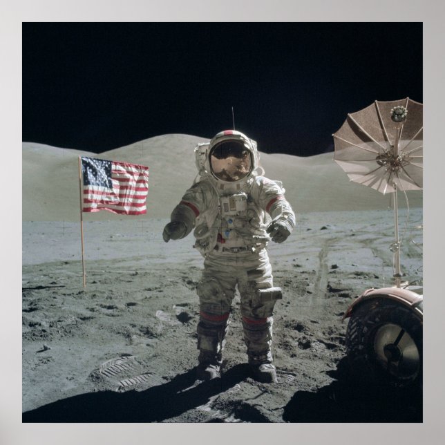 Poster de Man on the Moon (Devant)