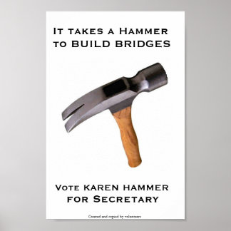 Poster de marteau