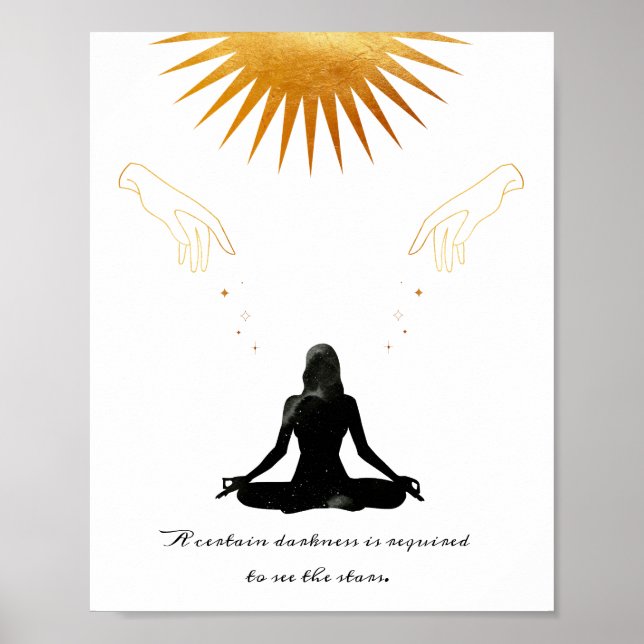 Poster de méditation (Devant)