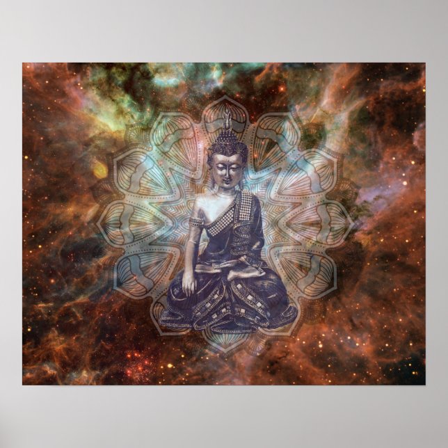 poster de méditation bouddha (Devant)