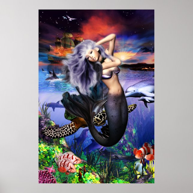 Poster de Mermaid Fantasea (Devant)