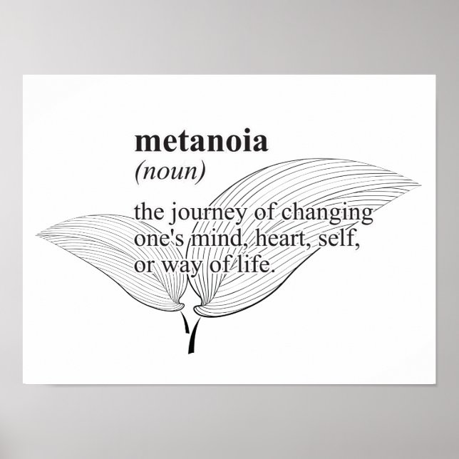 Poster de Metanoia Isnpirational (Devant)