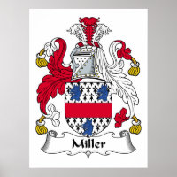 Poster de Miller Family Crest
