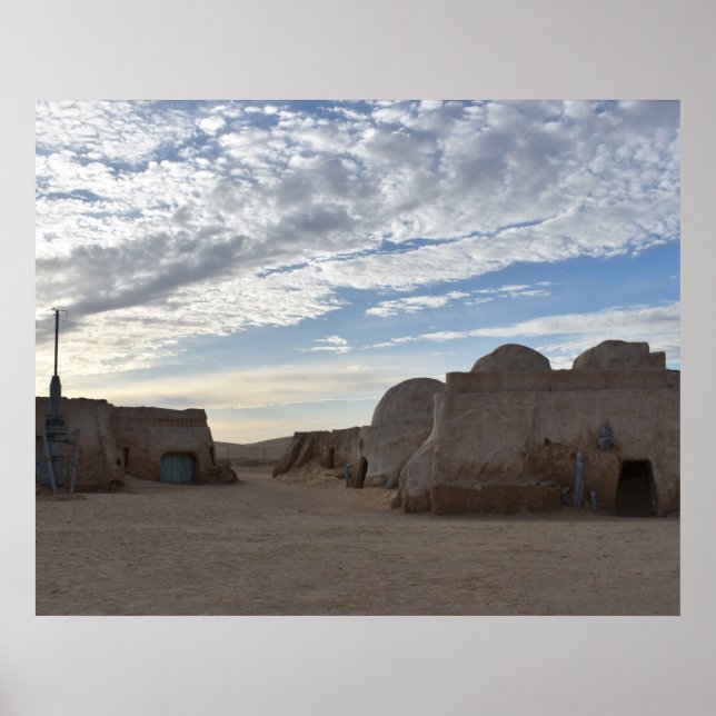 Poster de Mos Espa sur la planète Tatooine (Devant)