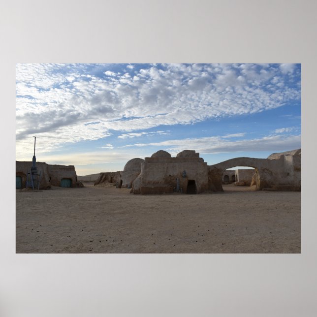 Poster de Mos Espa sur la planète Tatooine (Devant)